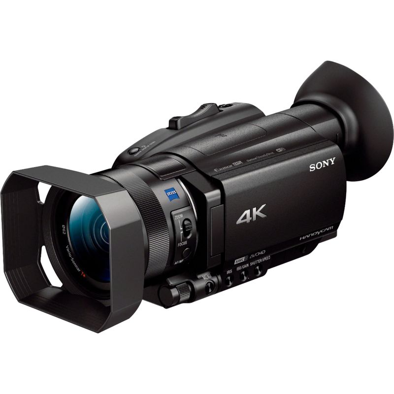 Alt View Zoom 2. Sony - Handycam FDR-AX700 4K Premium Camcorder - black