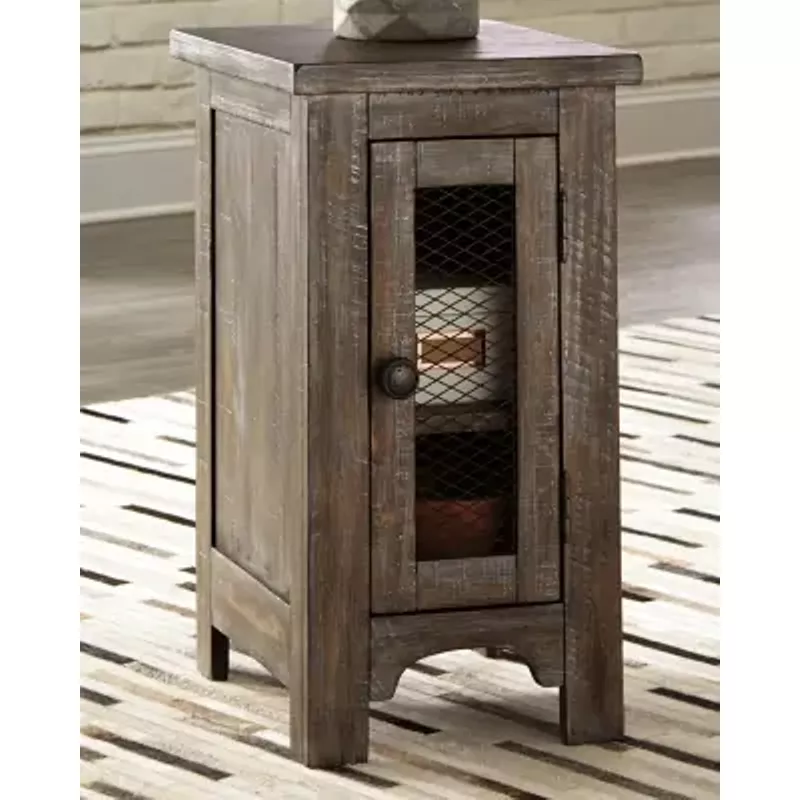 Brown Danell Ridge Chair Side End Table