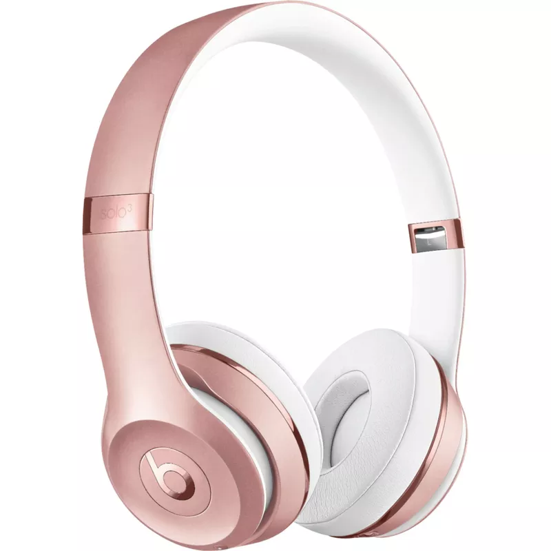 Beats - Solo Wireless On-Ear Headphones - Rose Gold