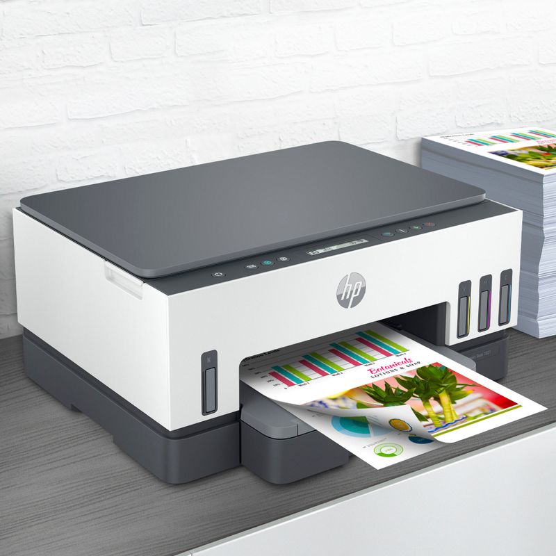 Alt View Zoom 16. HP - Smart Tank 7001 Wireless All-In-One Supertank Inkjet Printer with up to 2 Years of Ink Included - White & Slate