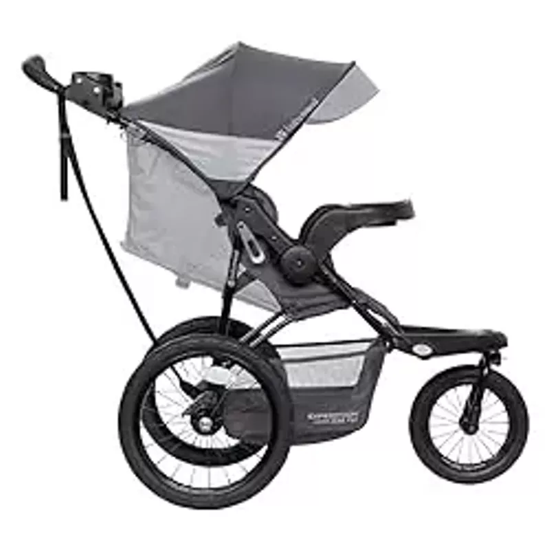 Baby Trend Expedition® Zero Flat Jogger Travel System with LED Lights, Dash Grey