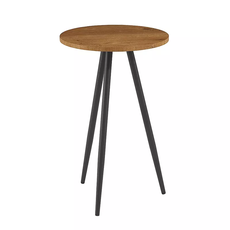 Rent to own Walker Edison - Modern Glam Minimal Round Side Table ...