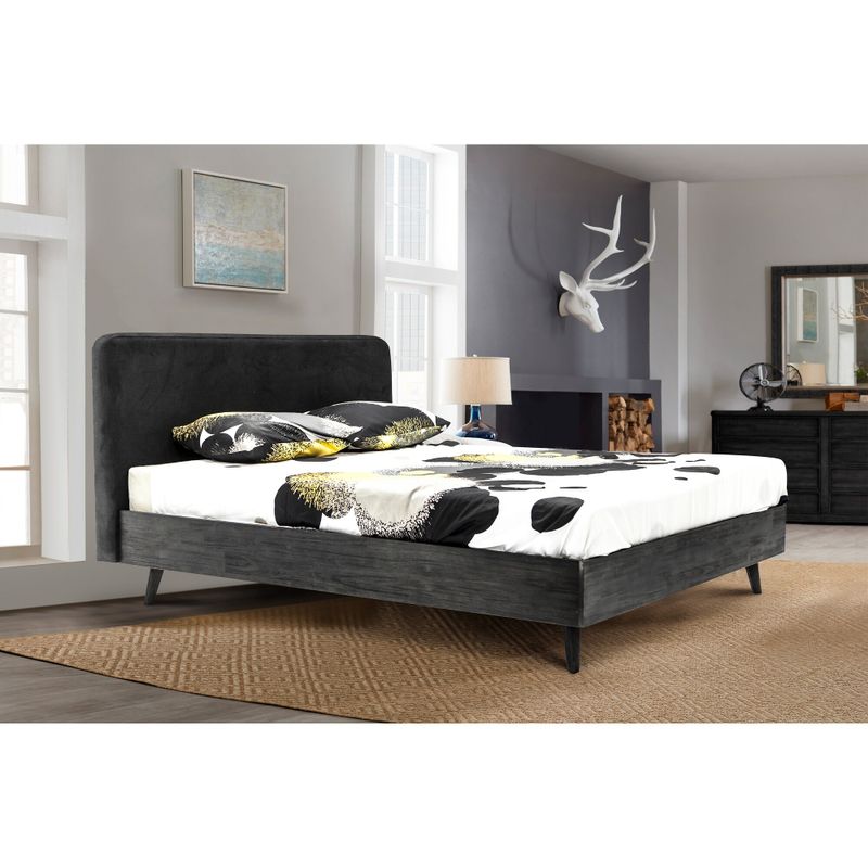 Mohave 3 Piece Acacia Bed and Nightstands Bedroom Set - King - 3 Piece