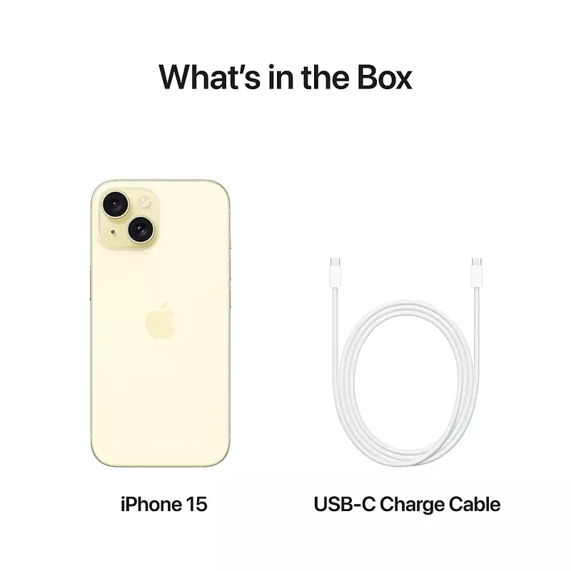 Apple - iPhone 15 128GB Yellow (Universal)