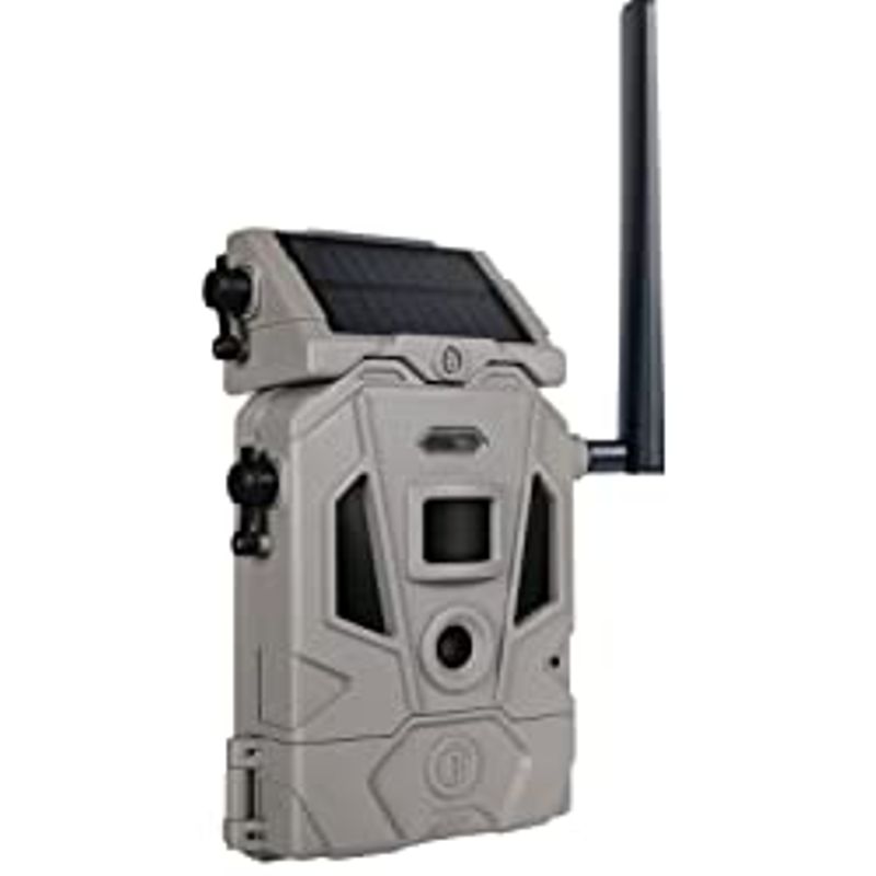 Bushnell CelluCORE 20 Solar Trail Camera, Low Glow Hunting Game Camera with Detachable Solar Panel