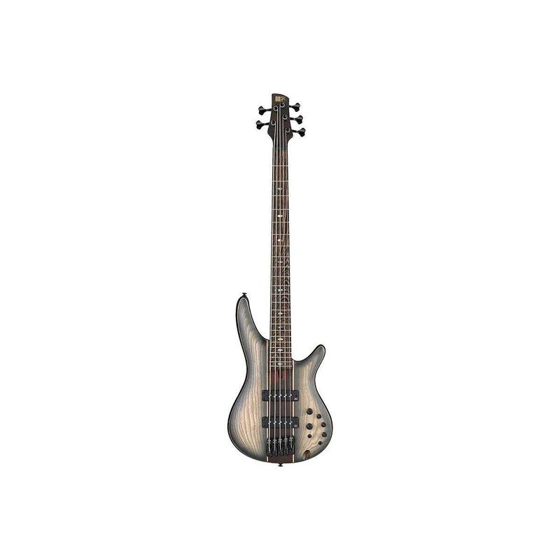 Ibanez SR Premium SR1345B 5-String Electric Bass Guitar, Bound Panga Panga Fretboard, Dual Shadow Burst Flat