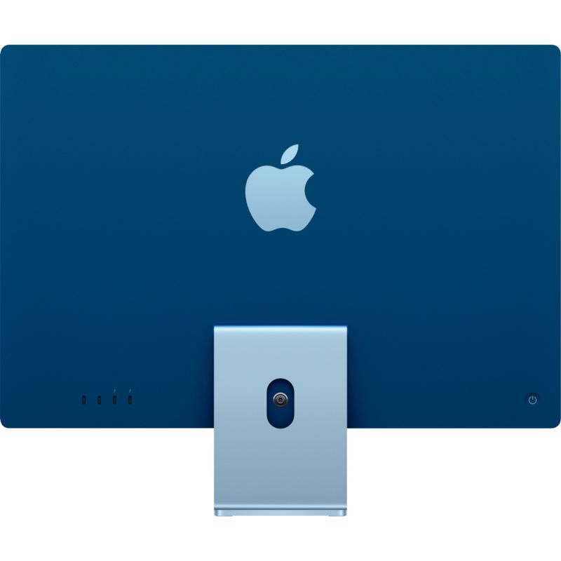 Alt View Zoom 12. 24" iMac with Retina 4.5K display - Apple M1 - 8GB Memory - 256GB SSD - w/Touch ID (Latest Model) - Blue