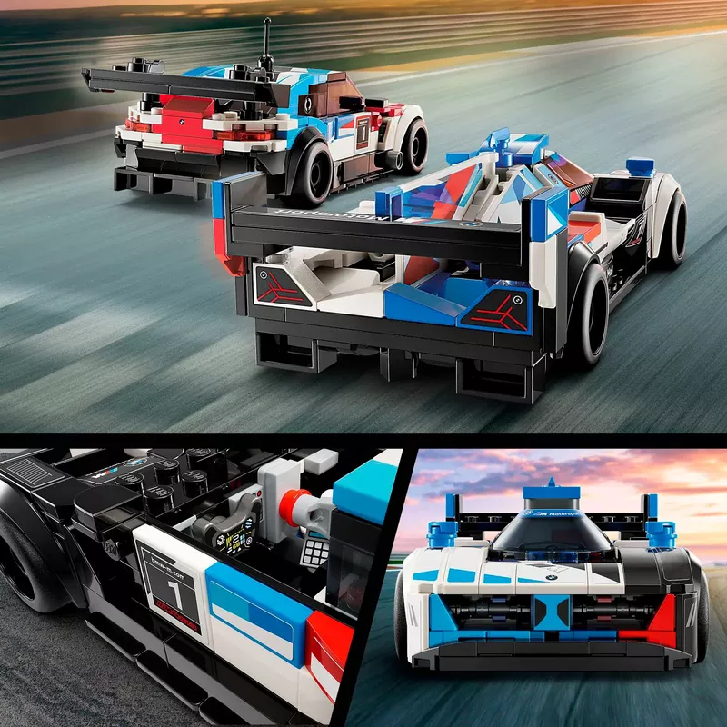 LEGO - Speed Champions BMW M4 GT3 & BMW M Hybrid V8 Race Cars 76922
