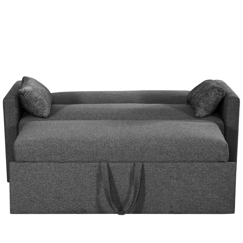 Taite 58 in. Convertible Pull Out Sleeper Sofa Bed