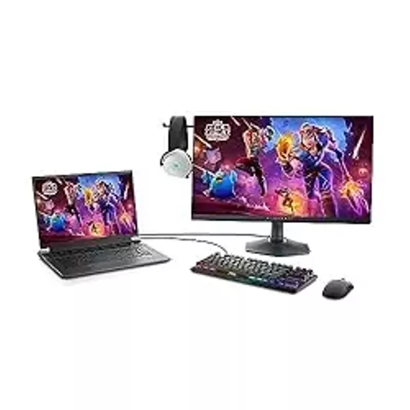 Alienware - AW2724HF 27" IPS FHD Gaming Monitor - 360Hz - AMD Free-Sync Premium - VESA - HDMI, DisplayPort - Dark side of the Moon