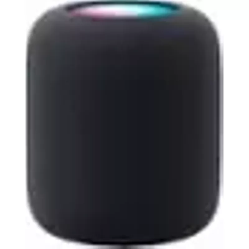 Apple - HomePod (2nd Generation) Smart Speaker with Siri - Midnight
