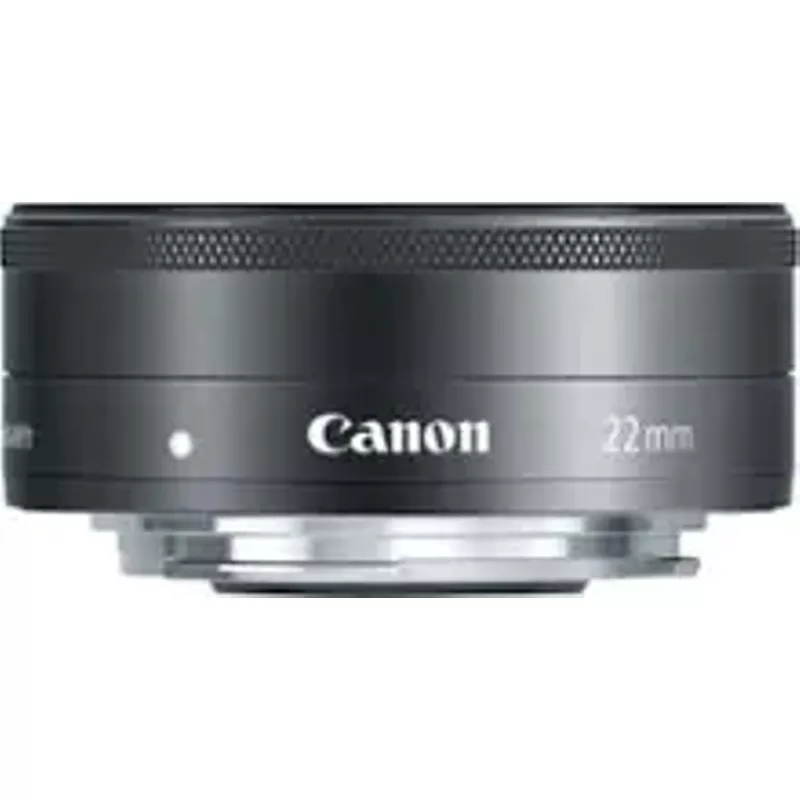 Canon - EF-M 22mm f/2 STM Standard Lens - Black