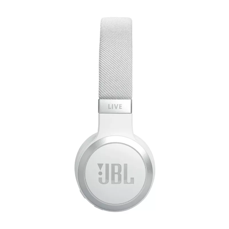 JBL - Live 670NC True ANC Wireless On Ear Headphones White