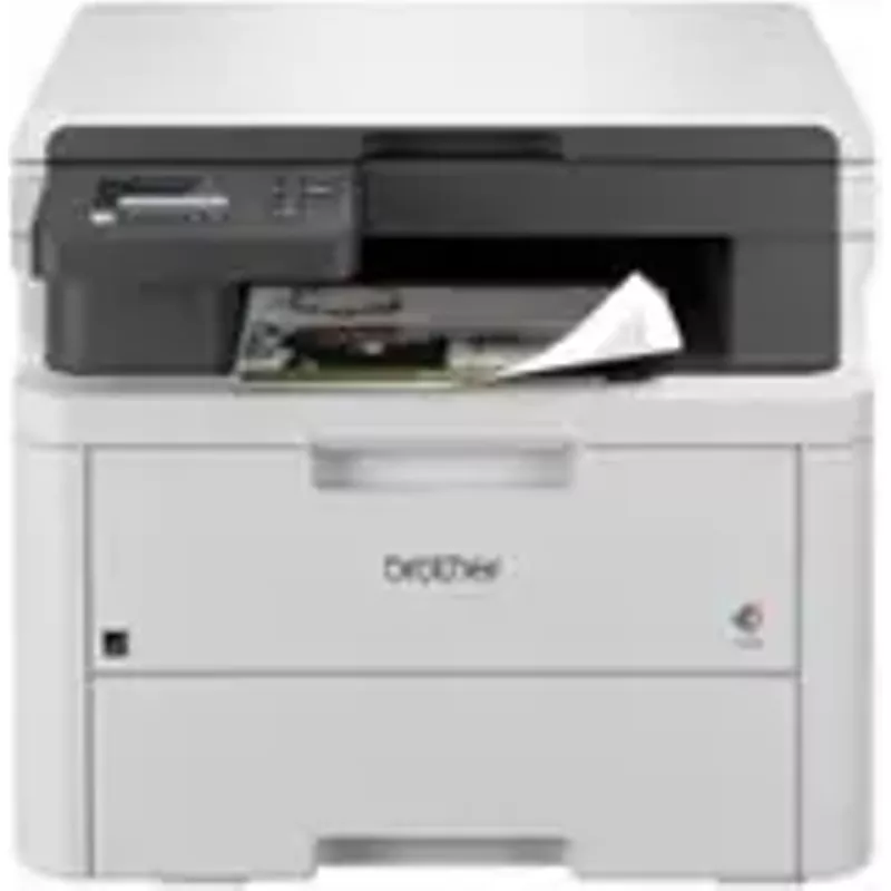 Brother - HL-L3300CDW Wireless Color Digital Printer with Laser Quality Output and Convenient Copy and Scanning - White