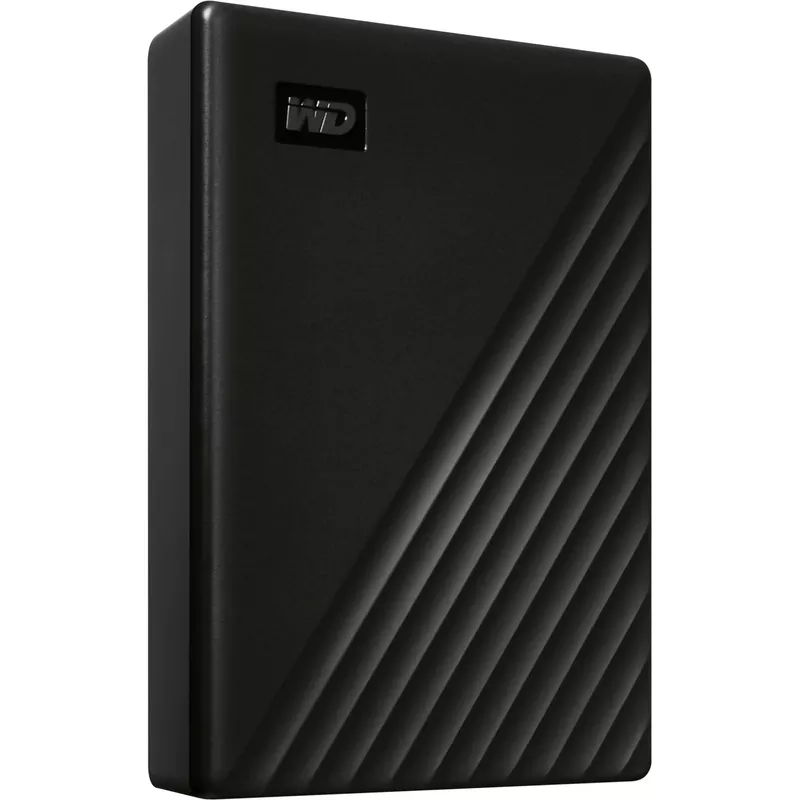 WD - My Passport 5TB External USB 3.0 Portable Hard Drive - Black