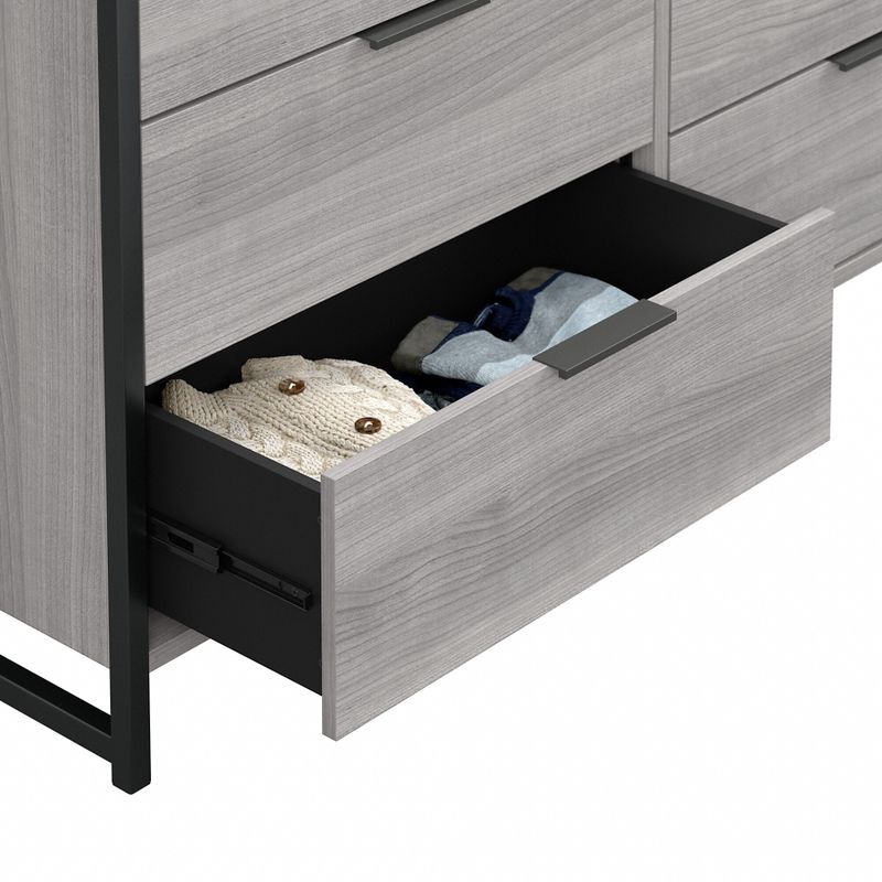 Atria 6 Drawer Dresser by Bush Furniture - Platinum Gray