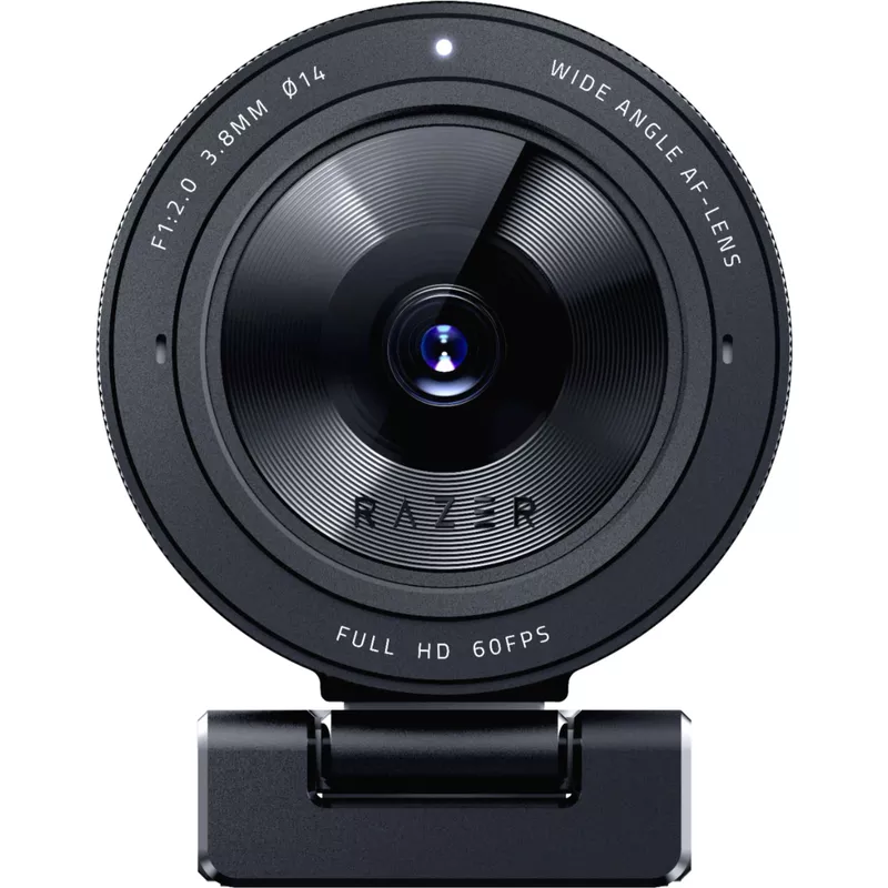 Razer - Kiyo Pro 1920 x 1080 Webcam with High-Performance Adaptive Light Sensor - Black
