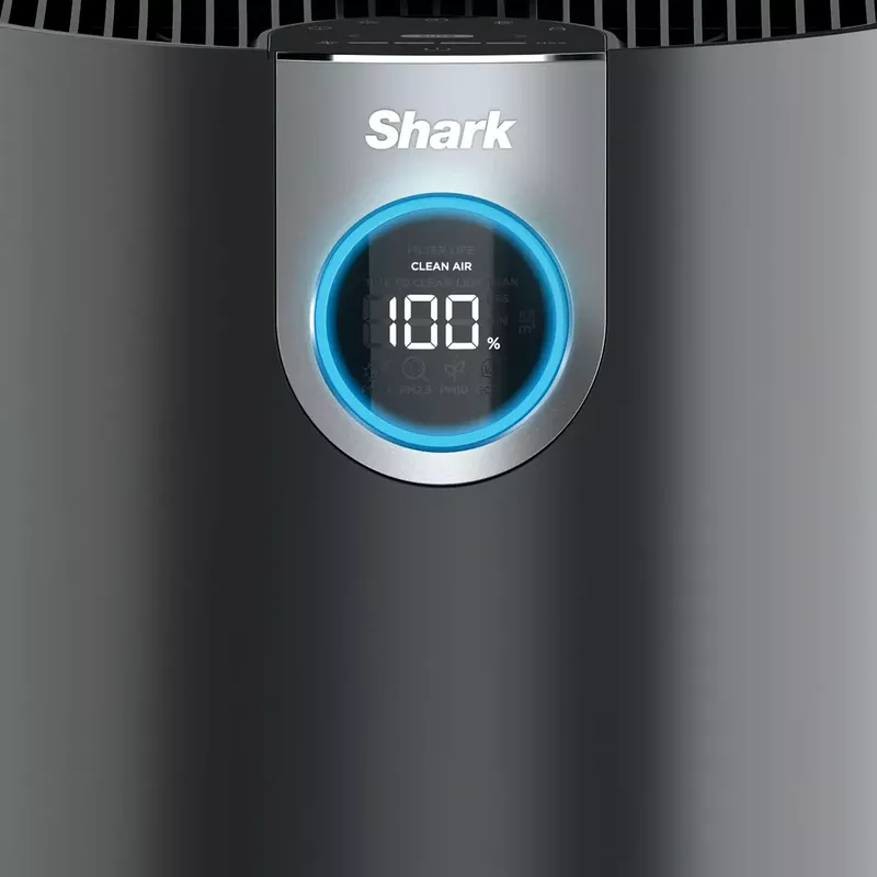 Shark - Clean Sense Air Purifier MAX with Odor Neutralizer Technology, 1200-sq. ft, HEPA Filter - Black