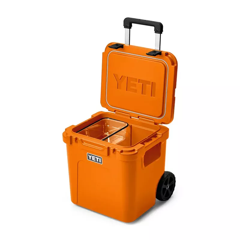 Yeti Roadie 48 Wheeled Cooler - King Krab Orange