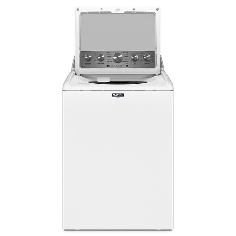 Alt View Zoom 18. Maytag - 4.8 Cu. Ft. High Efficiency Top Load Washer with Extra Power Button - White