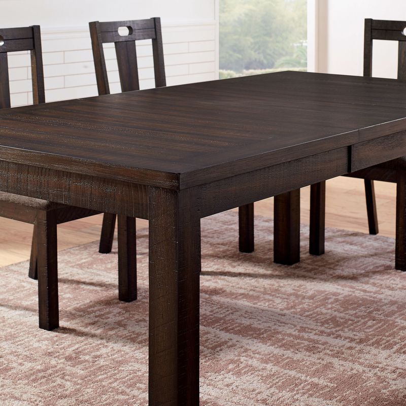 Furniture of America Sorn Walnut 78-inch Expandable Dining Table - Walnut