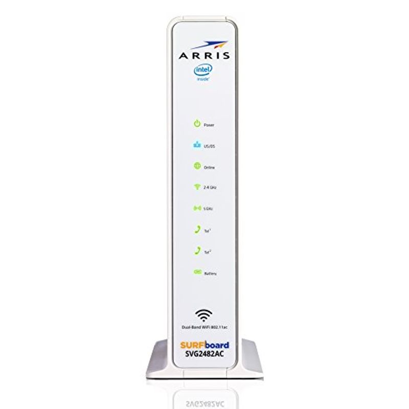 ARRIS Surfboard (24x8) DOCSIS 3.0 Cable Modem Plus AC1750 Dual Band Wi-Fi Router and Xfinity Telephone, 1 Gbps Max Speed, Certified for...