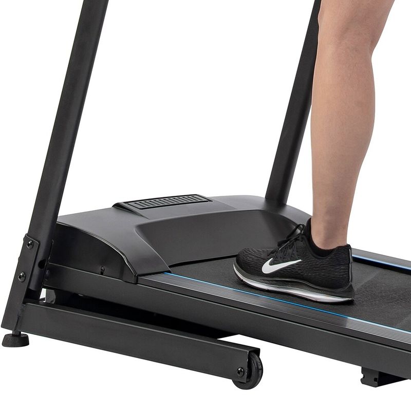 Electric Motorized Treadmill with Audio Speakers, Max.10 MPH - Black