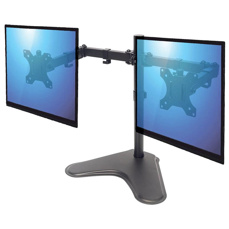 manhattan Universal Dual Monitor Stand