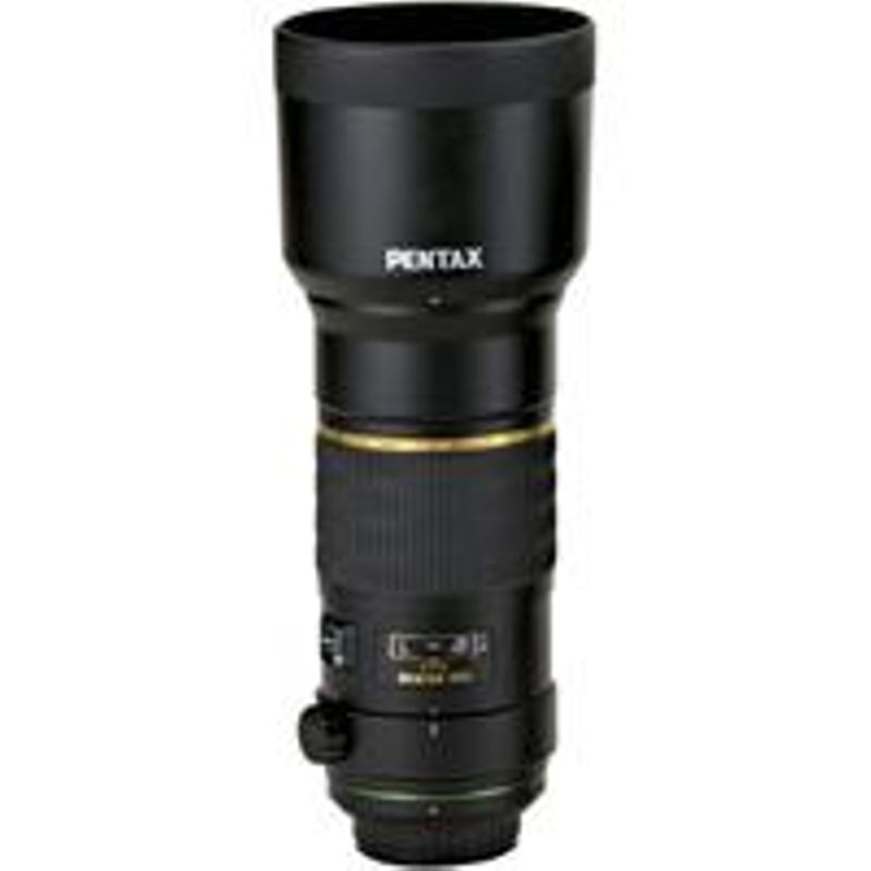 Pentax DA 300mm F/4 ED (IF) SDM Auto Focus Lens with Hood - U.S.A.