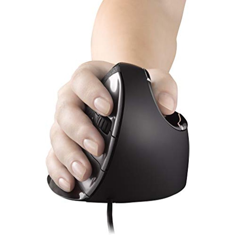 Evoluent VMDL VerticalMouse D Large Right-Hand Ergonomic Mouse with Wired USB Connection. The Original VerticalMouse Brand Since 2002