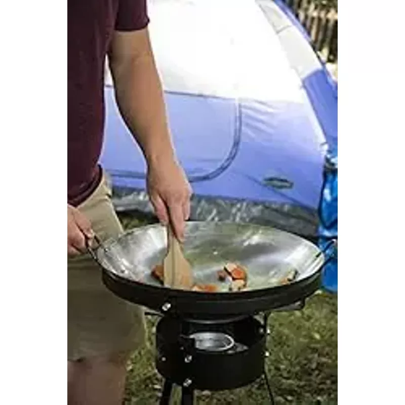 Stansport Camp Stove with Carbon Steel Wok (217-100)