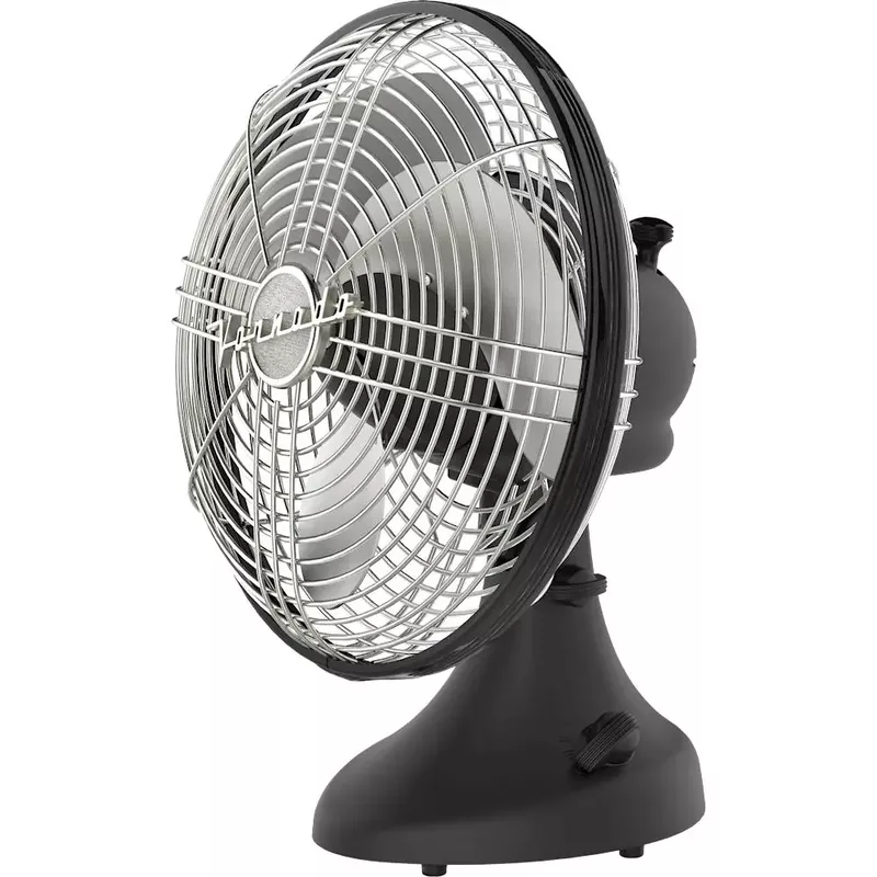 Vornado - Silver Swan S Oscillating Vintage Fan - Matte Black