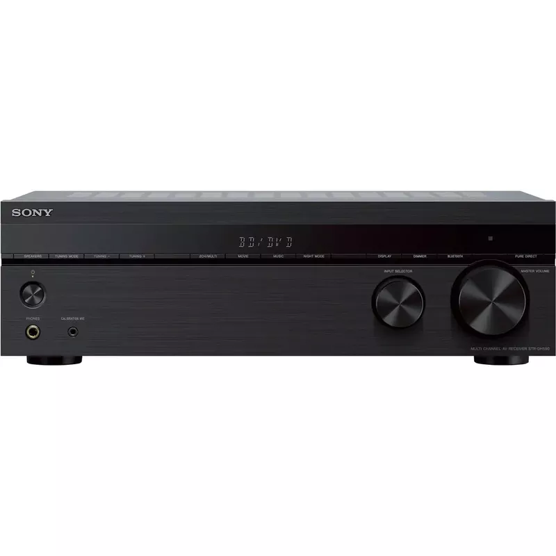 Sony - STRDH590 - 725W 5.2-Ch. Hi-Res 4K Ultra HD HDR A/V Home Theater Receiver - Black
