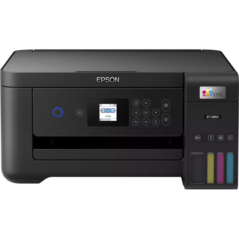 Epson - EcoTank ET-2850 All-in-One Supertank Inkjet Printer - Black