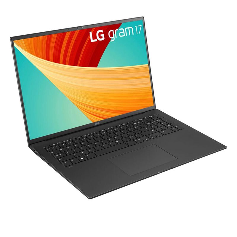 LG 17" WQXGA Notebook Computer, Intel Core i5-1350P with vPro 1.9GHz, 16GB RAM, 512GB SSD, Windows 11 Pro, Obsidian Black