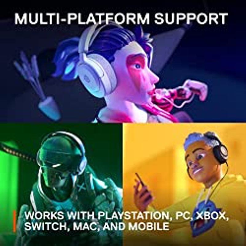New SteelSeries Arctis Nova 1P Multi-System Gaming Headset  Hi-Fi Drivers  360 Spatial Audio  Comfort Design  Durable  Lightweight ...