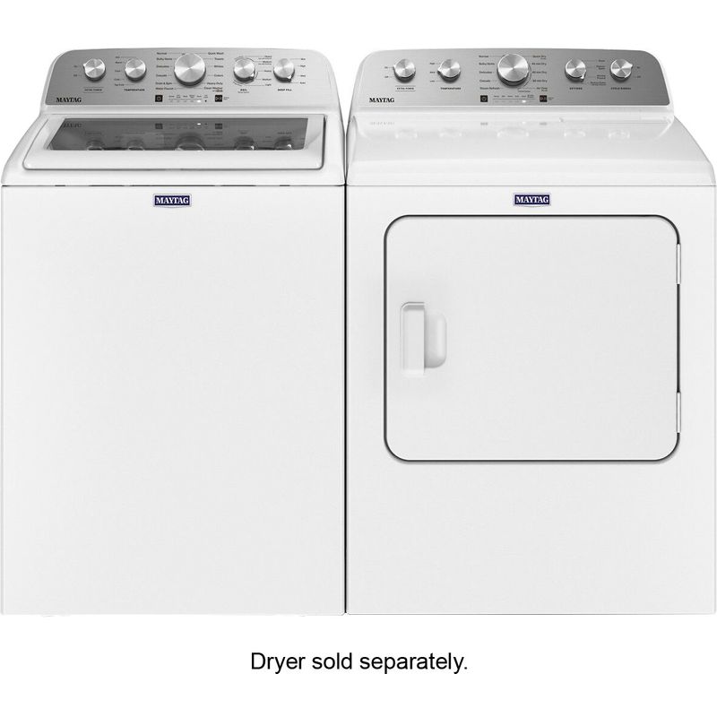 Alt View Zoom 20. Maytag - 4.8 Cu. Ft. High Efficiency Top Load Washer with Extra Power Button - White