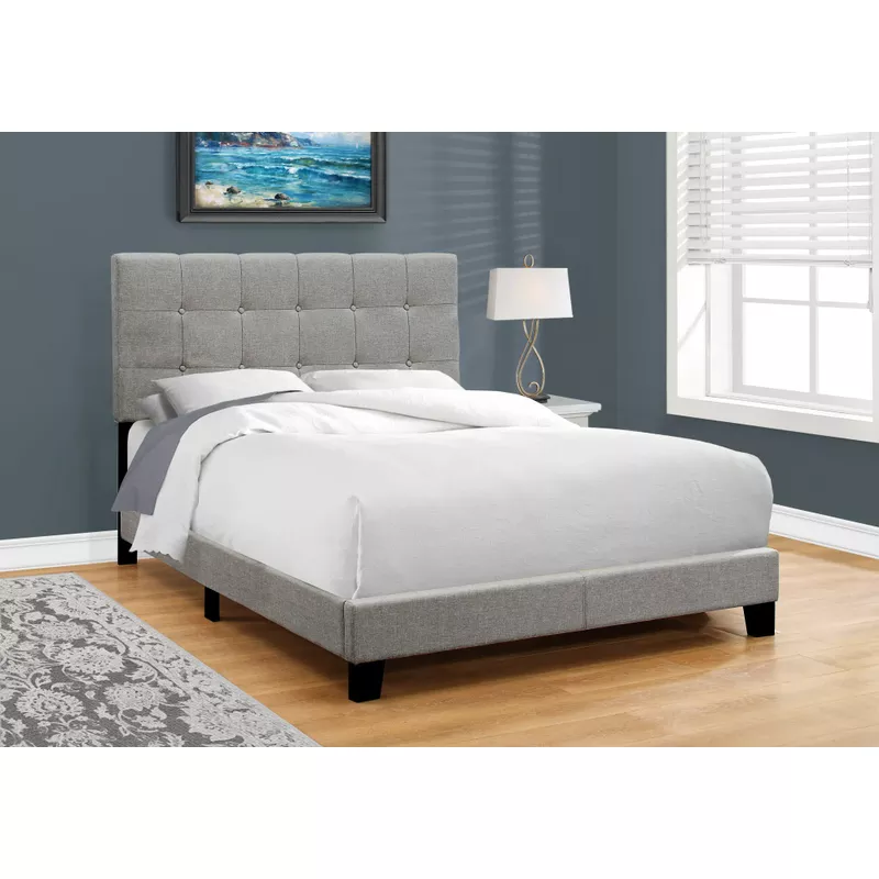 Rent to own Bed/ Full Size/ Platform/ Bedroom/ Frame/ Upholstered