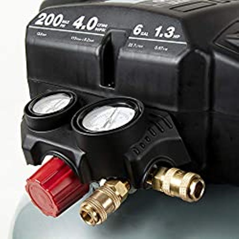Metabo HPT Air Compressor | THE TANK™ | 200 PSI | 6 Gallon | Pancake | EC914S