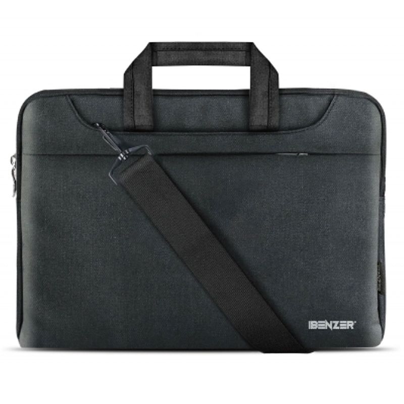 iBenzer 15.6" Black Laptop Sleeve Carrying Case