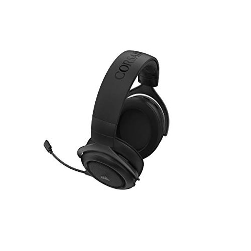 Corsair HS70 Pro Wireless Gaming Headset - 7.1 Surround Sound Headphones for PC - Discord Certified - 50mm Drivers - Carbon