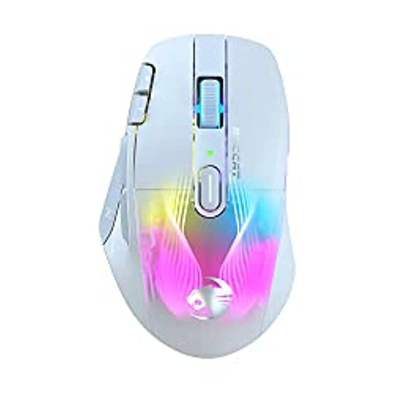 ROCCAT Kone XP PC Gaming Mouse with 3D AIMO RGB Lighting, 19K DPI Optical Sensor, 4D Krystal Scroll Wheel, Multi-Button Design, Wired...