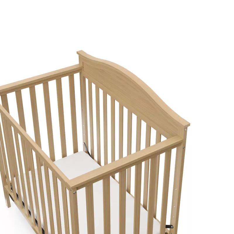 Rent to own Graco Stella 4in1 Convertible Mini Crib Driftwood
