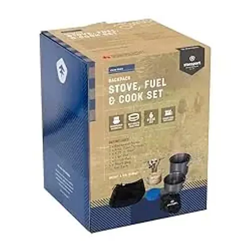 Stansport Backpack Stove, Fuel & Cook Set
