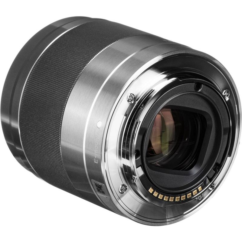 Sony E 50mm F/1.8 OSS E-Mount Lens - Silver