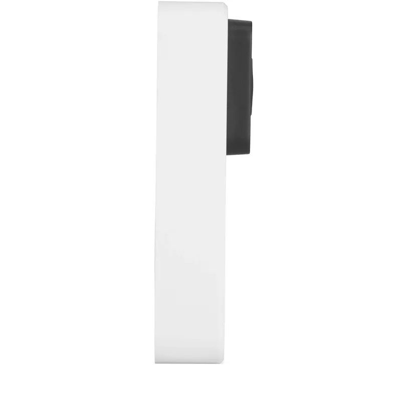 Wyze - Video Doorbell Wired (Horizontal Wedge Included) 1080p HD Video with 2-Way Audio - White