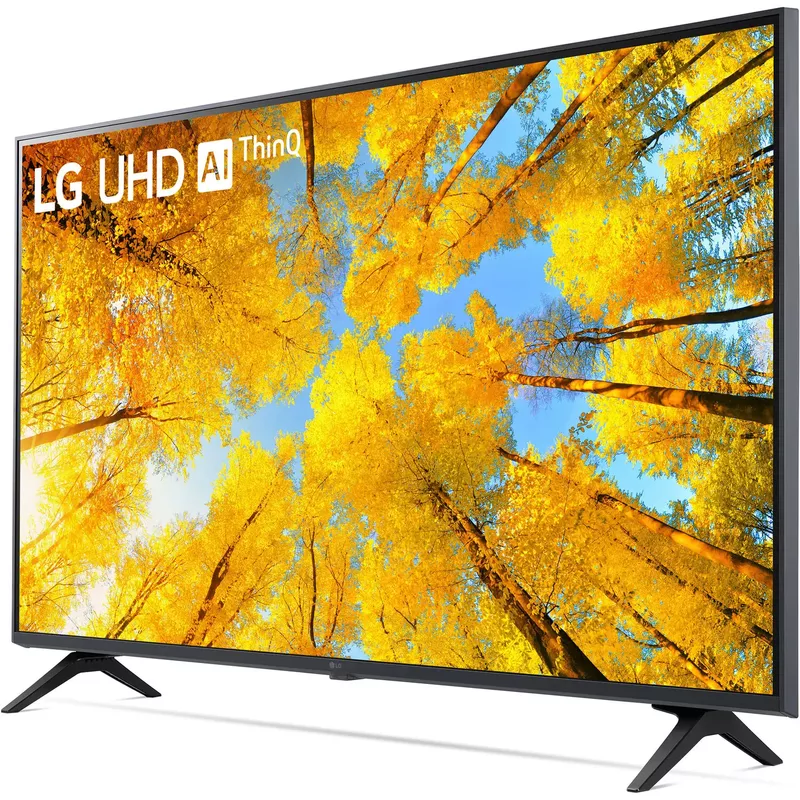 LG 43" Class UQ7590 series LED 4K UHD Smart webOS 22 TV, Black