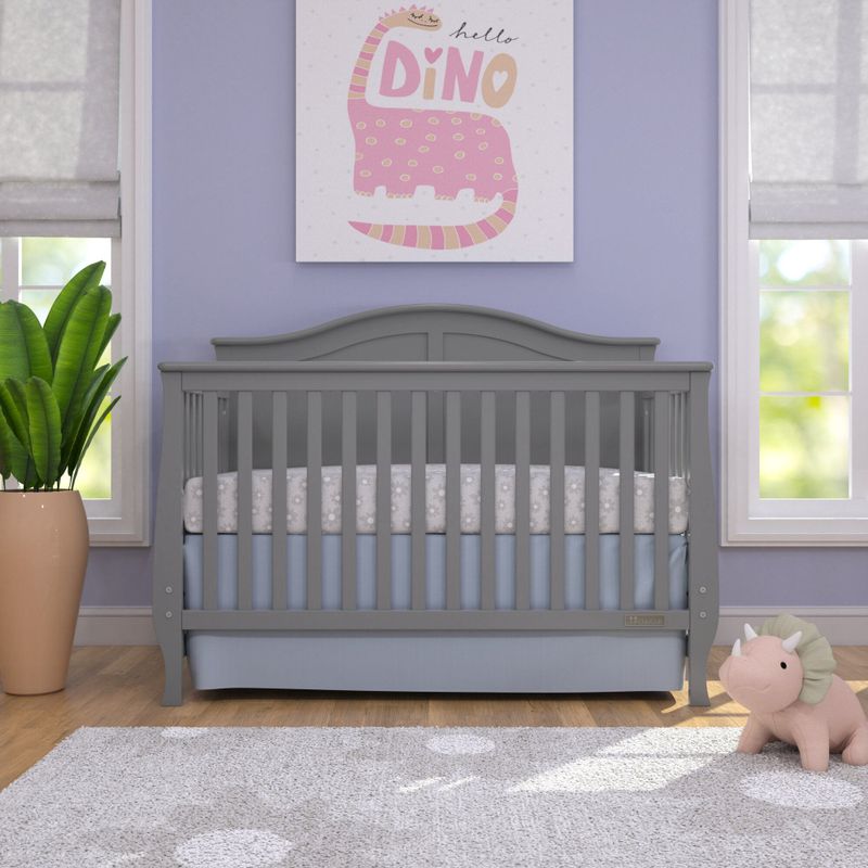 Child Craft Camden 4-in-1 Convertible Crib - Cool Gray
