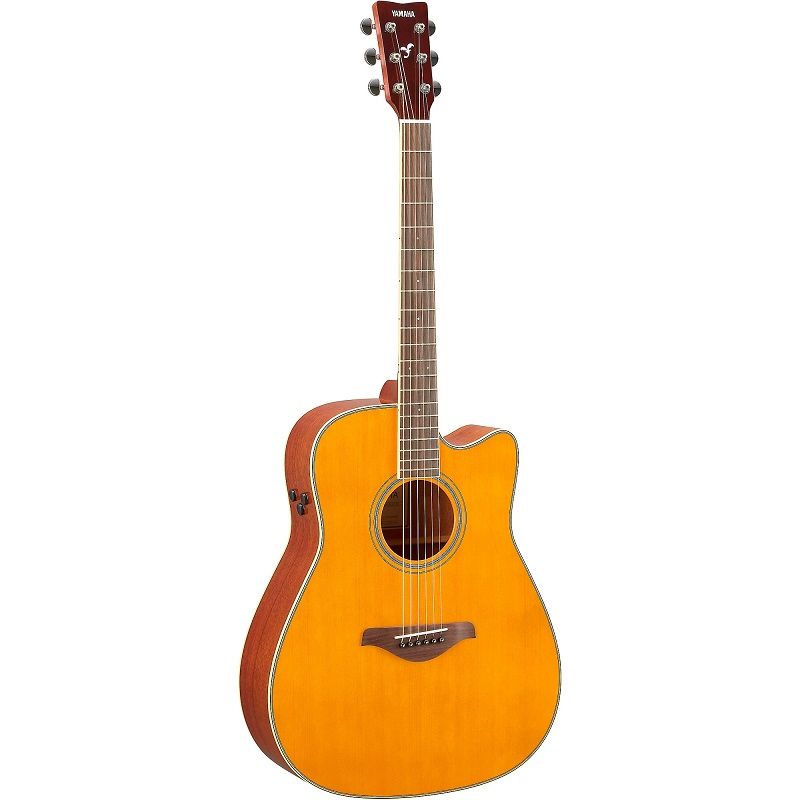 Yamaha FGC-TA VT Transacoustic Acoustic-Electric Guitar Vintage Tint