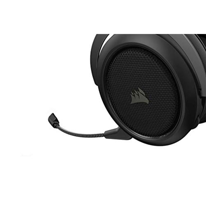 Corsair HS70 Pro Wireless Gaming Headset - 7.1 Surround Sound Headphones for PC - Discord Certified - 50mm Drivers - Carbon